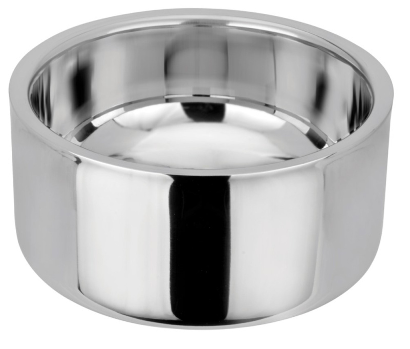 Миска для собак Mr.Kranch из нержавеющей стали Straight Line Bowl нескользящее основание