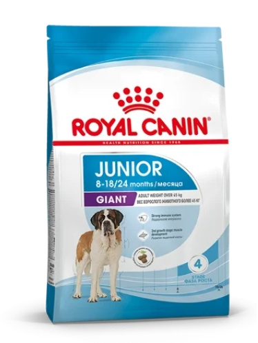 Каталог Сухой корм для щенков Royal Canin Giant Junior для собак