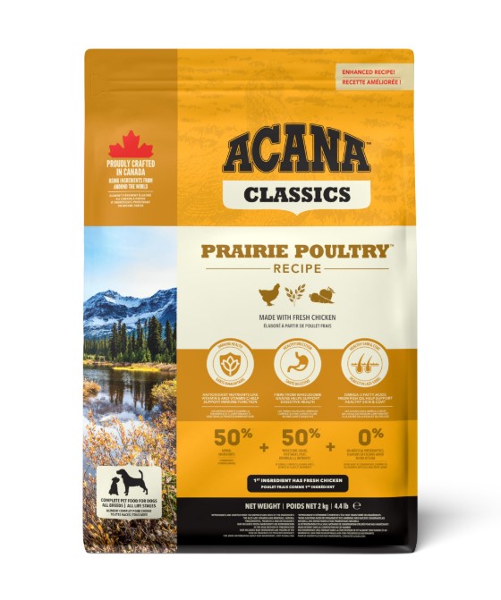 Сухой корм для собак ACANA PRAIRIE POULTRY (Птица)