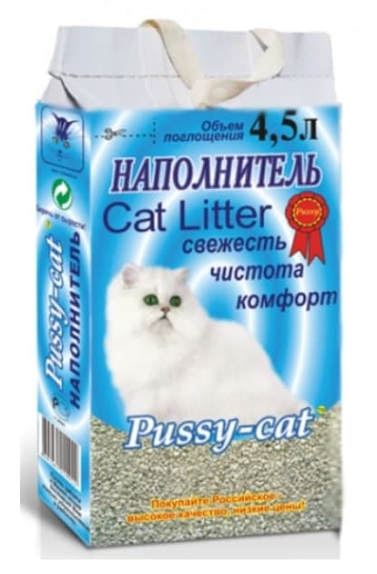 Цеолитовый наполнитель Pussy-Cat