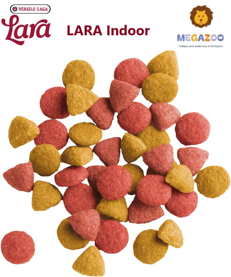 Сухой рацион для кошек LARA Indoor (курица)