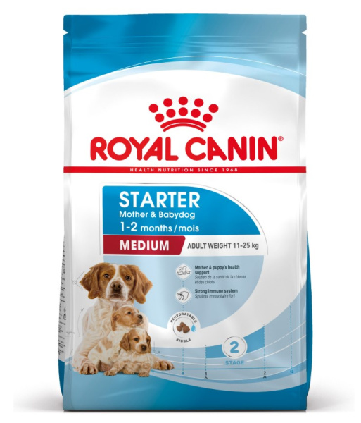 Еда для щенков Сухой корм для щенков Royal Canin Medium Starter