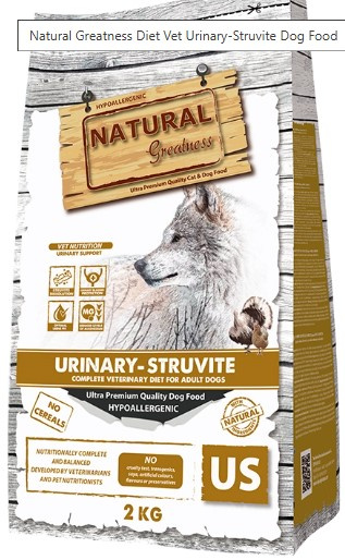 Сухой корм для собак Natural Greatness URINARY STRUVITE Vet Diet Adult (курица)