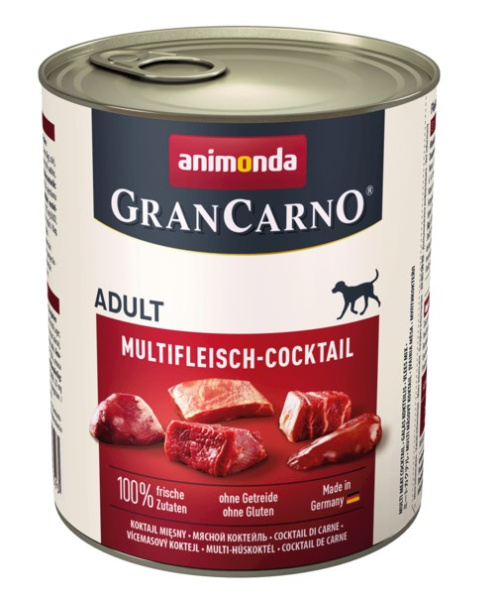 Консервы для собак Animonda Gran Carno Fleisch Adult (мультимясной коктель)