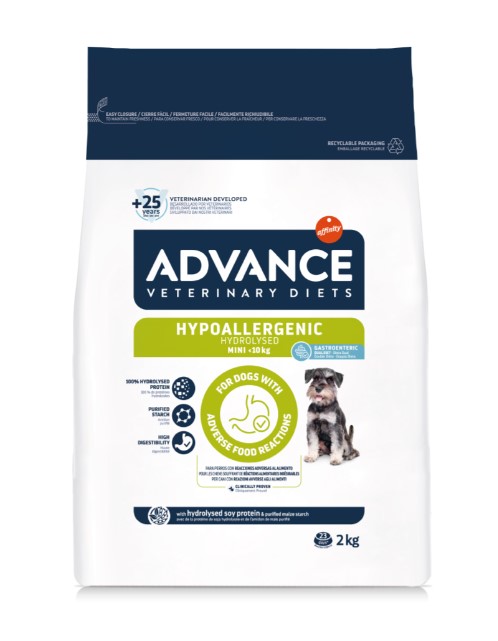 Сухой корм для собак Advance Veterinary Diets Hypoallergenic Dog Mini