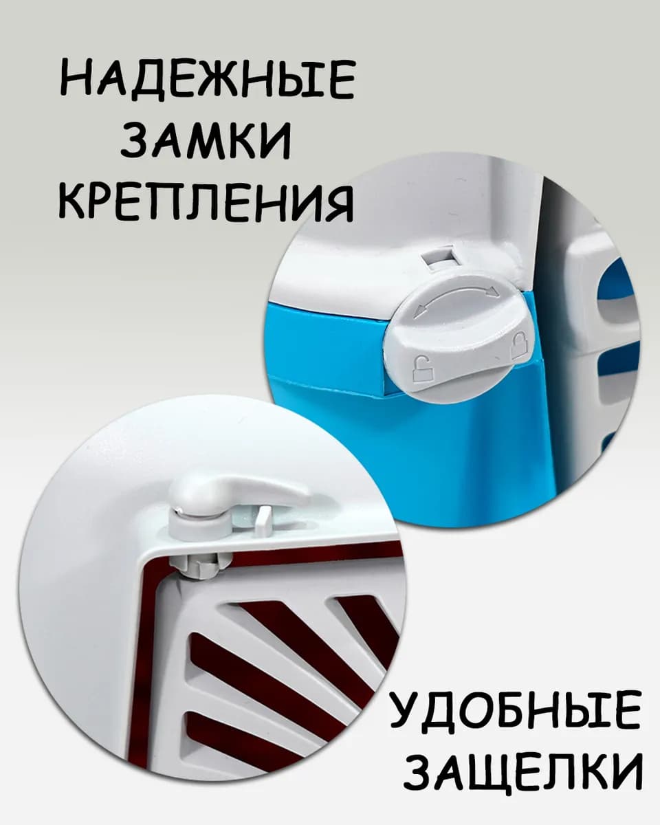 Переноска для собак JOLLYPAW (синяя)