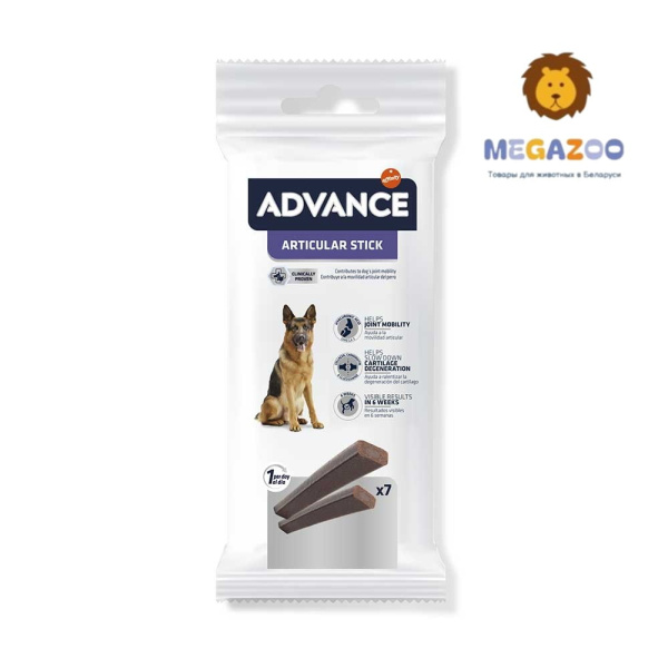 Лакомства- палочки для суставов собак средних и крупных пород Advance Articular Stick Medium/Maxi