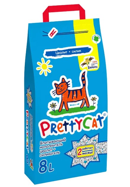 Наполнитель PrettyCat впитывающий глиняный "Aroma Fruit" с део-кристаллами