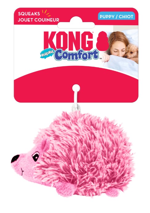 KONG Игрушка для собак Comf HedgeHug Puppy Assor