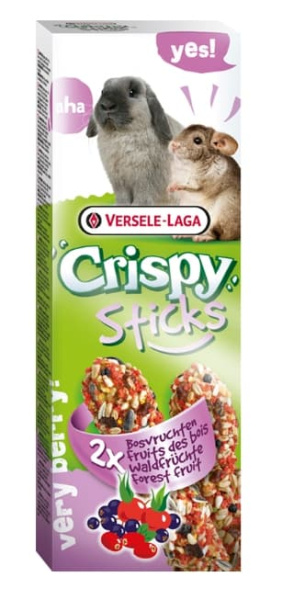 Crispy Sticks для кроликов и шиншилл (лесные ягоды)