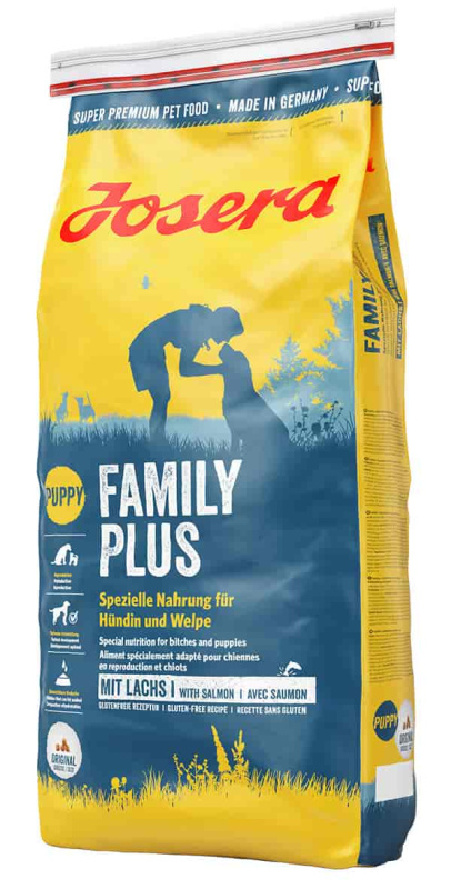 Каталог Сухой корм для щенков Josera Family Plus (беременные/щенки) для собак