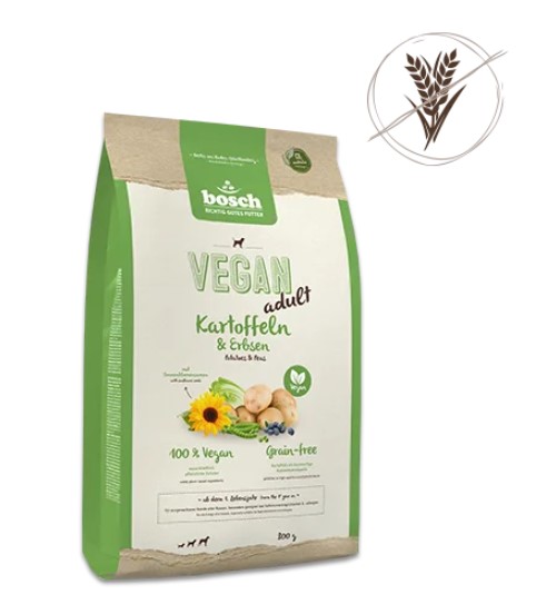 Каталог Сухой корм для собак Bosch Vegan Adult (картофель, горох) для собак