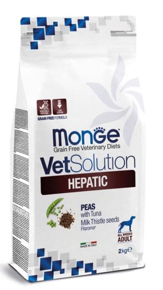 Диетическое питание для собак Monge VetSolution Hepatic Dog