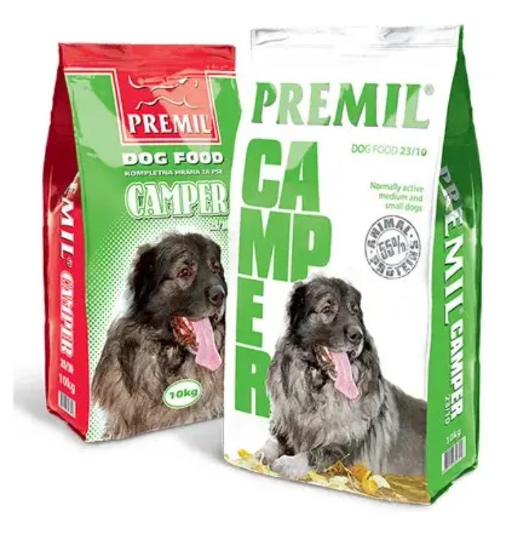 Каталог Сухой корм для собак средних и мелких пород Premil Camper 23/10 Medium&Mini Adult Dog для собак