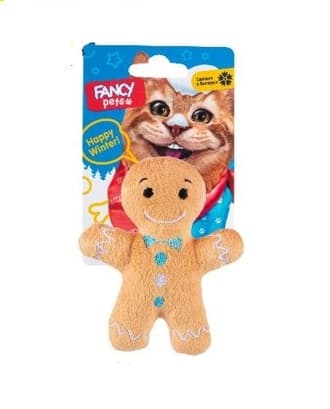 Игрушка для кошек FANCY PETS "Имбирный человечек" 11 см (NYS5)