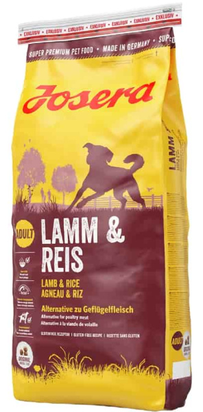 Еда для собак Josera Lamb & Rice