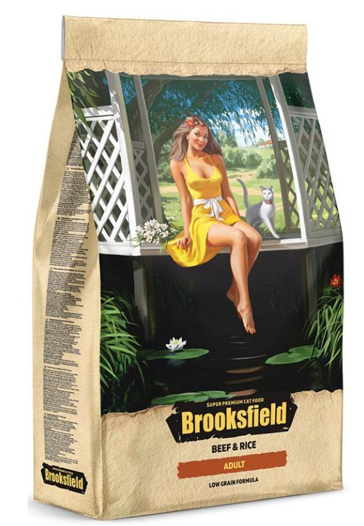 Сухой корм для кошек BROOKSFIELD Low Grain Adult Cat (индейка, говядина)