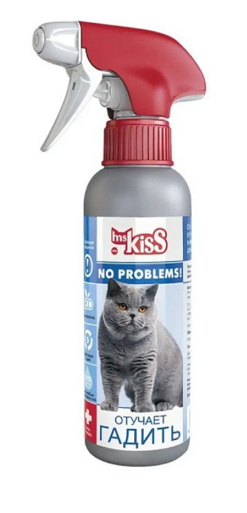 Спрей для кошек Ms.Kiss  Отучает гадить