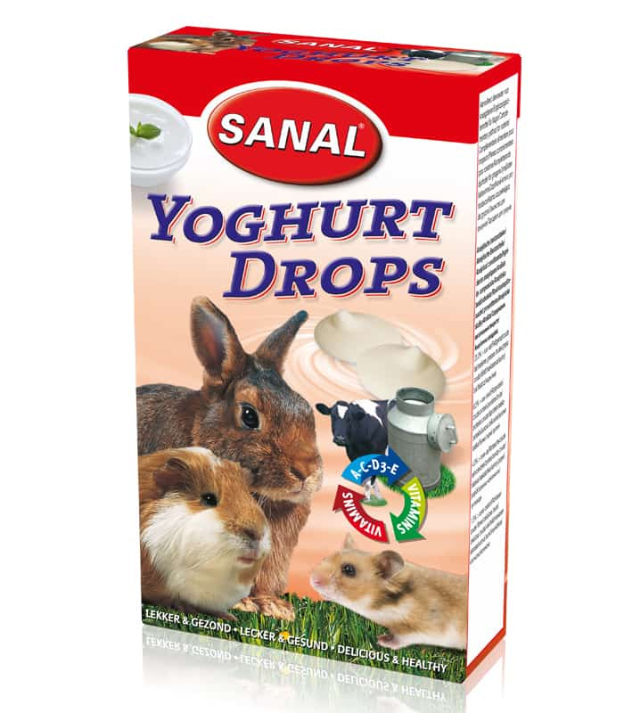 Лакомство для грызунов Yoghurt Drops с йогуртом Sanal