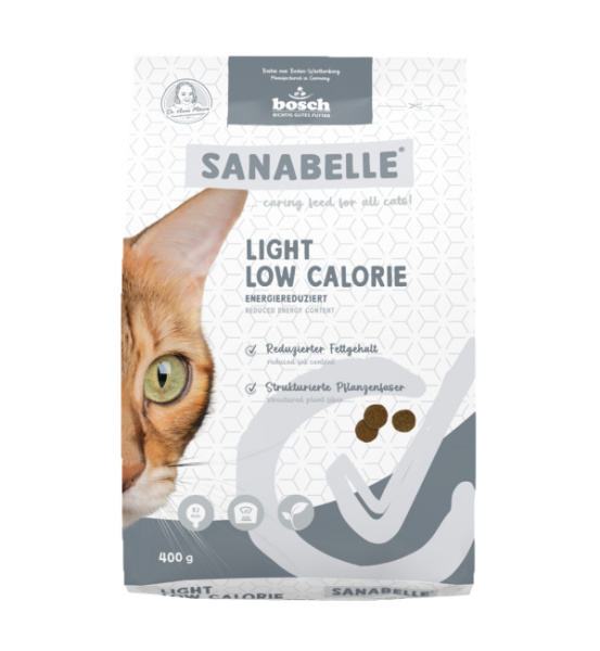 Сухой корм для кошек Bosch Sanabelle Light полнорационный корм для взрослых кошек с лишним весом 