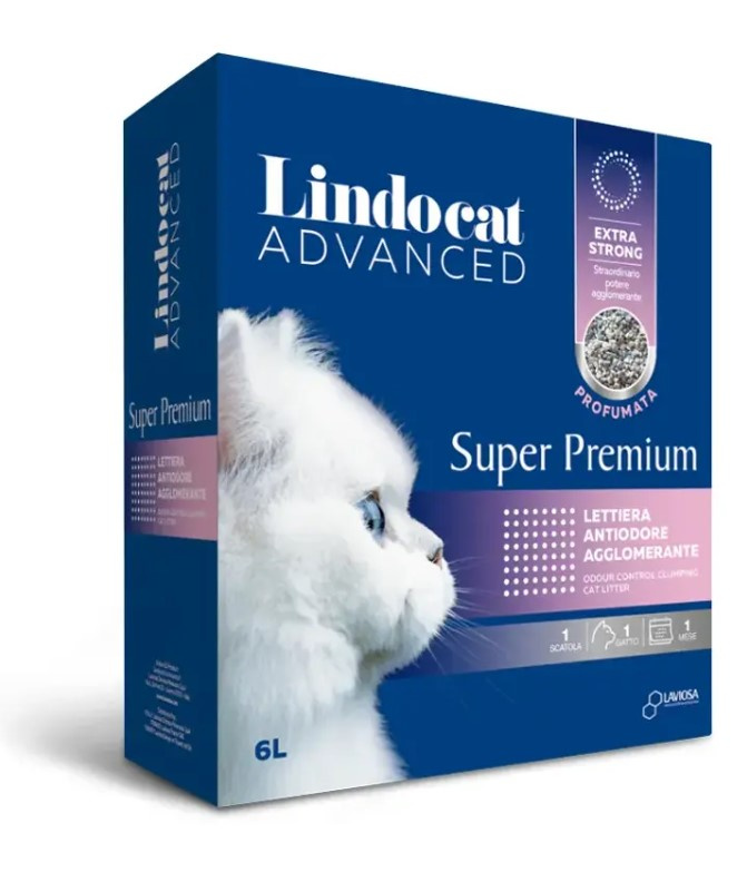 Наполнитель комкующийся бентонитовый Lindocat Super Premium Scented