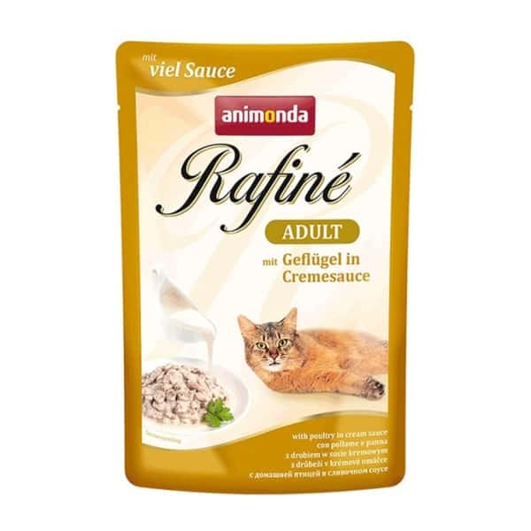 Консервы для кошек Animonda Rafine Adult (домашняя птица в сливочном соусе)