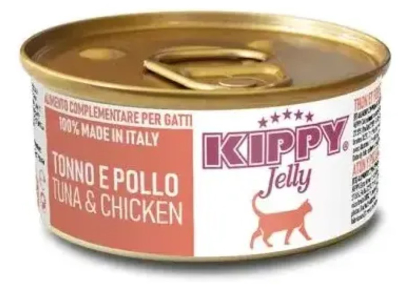 Консервы для кошек Kippy Jelly Adult Cat (тунец, курица)