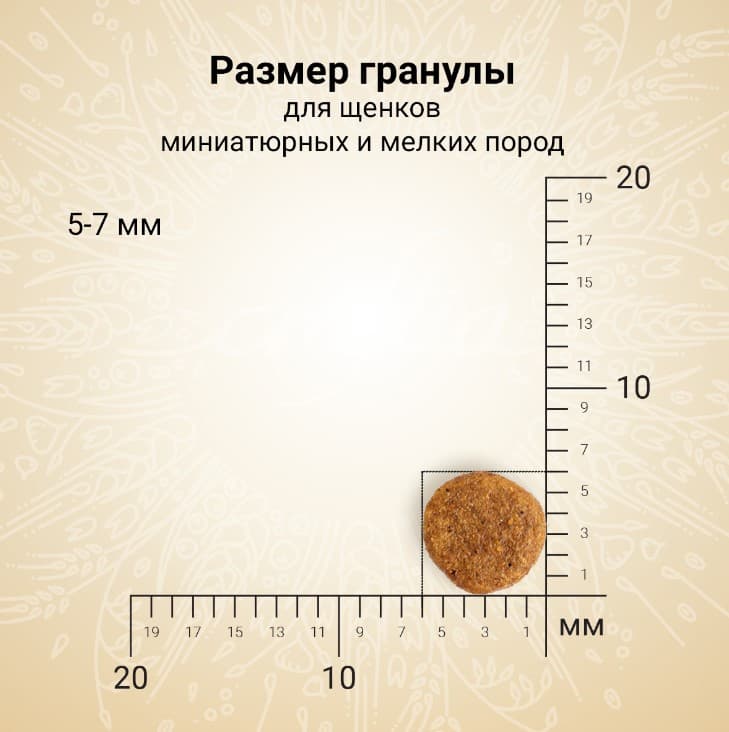 Рацион для щенков Мини пород CRAFTIA NATURA Puppy Mini (курица)