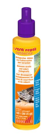 Средство для водных черепах и  акватеррариумов SERA Reptibioclear