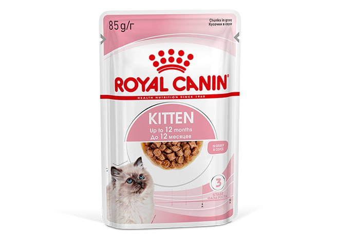 Влажный корм для котят Royal Canin Kitten Instinctive (в соусе)