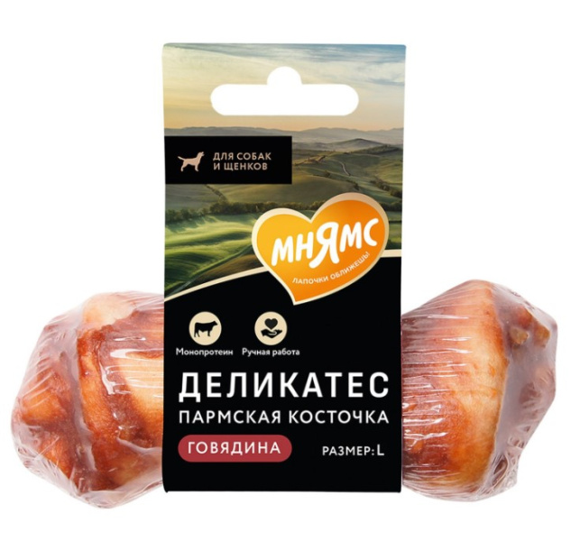 Лакомство Мнямс Пармская косточка для собак
