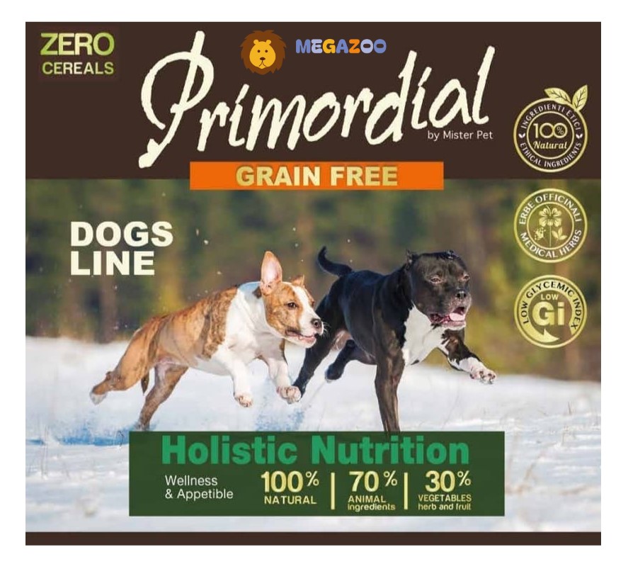 Еда для собак Primordial Dog Adult (форель, утка)