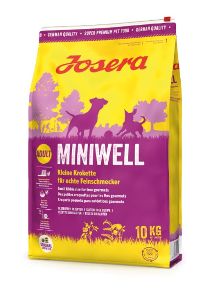 Каталог Сухой корм для собак Josera Miniwell для собак