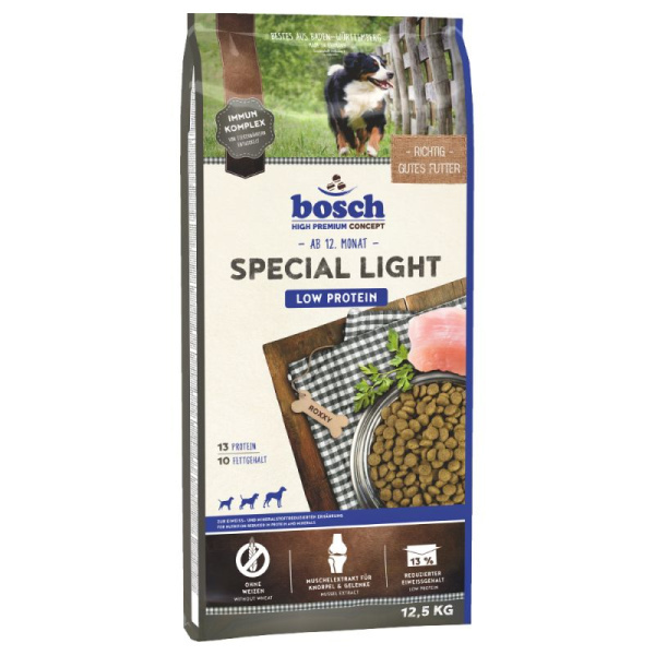 Каталог Сухой корм для собак Bosch Special Light для собак