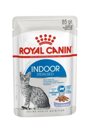 Пресервы для кошек Royal Canin INDOOR STERILISED в желе