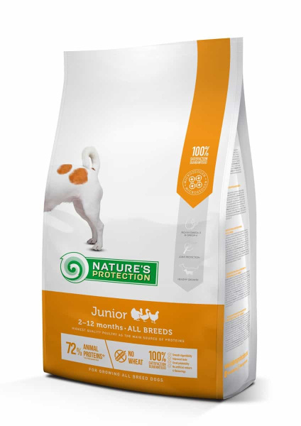 Каталог Сухой корм для собак Nature's Protection ALL BREED JUNIOR для собак