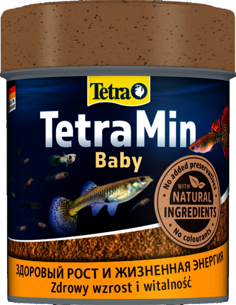 Корм для мальков TetraMin baby хлопья