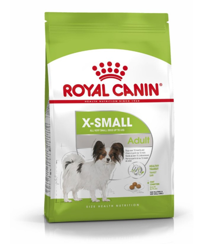 Каталог Сухой корм для собак Royal Canin X-Small Adult для собак