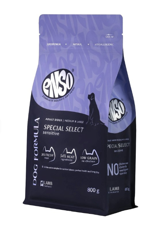 Сухой корм для собак Enso Dog Formula Special select Adult Medium/Maxi (ягненок, томат)