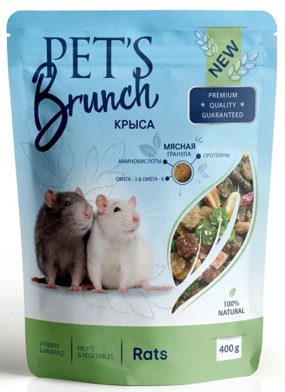 Сухой корм для крыс Pet's Brunch