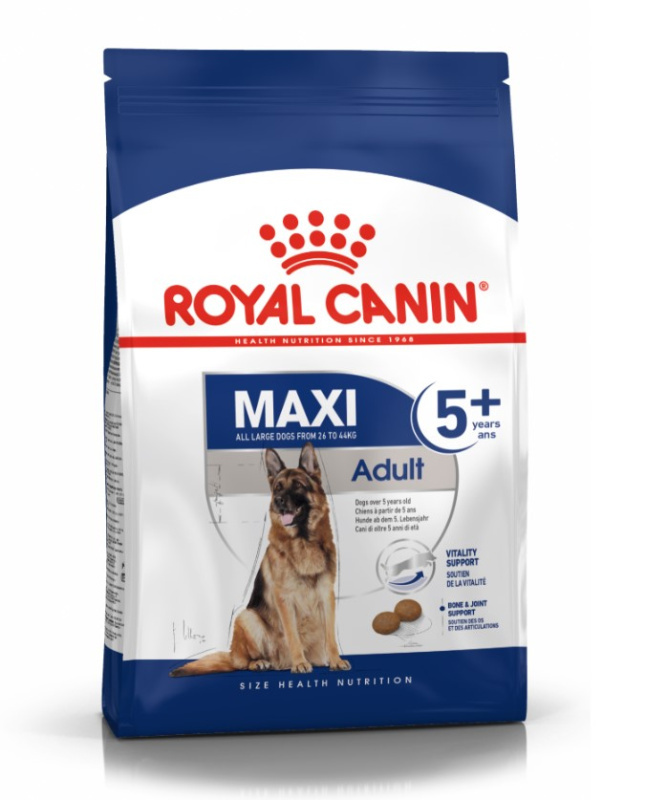 Каталог Сухой корм для собак Royal Canin Maxi Adult 5+ для собак