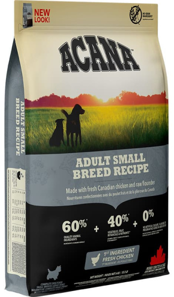 Еда для собак мелких пород Сухой корм для собак ACANA ADULT SMALL BREED