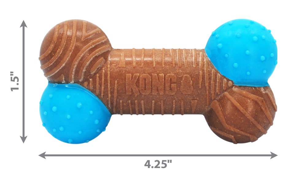 KONG Игрушка для собак CoreStrength Bamboo Bone