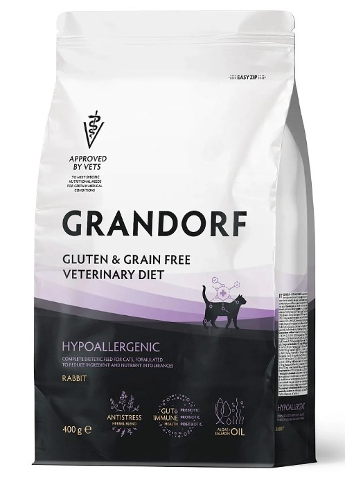 Сухой корм для кошек Grandorf Vet Cat Hypoallergenic (кролик)