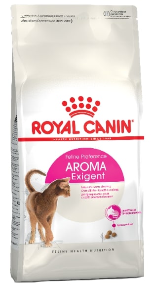 Полнорационный корм для привередливых котов  Royal Canin Aroma Exigent