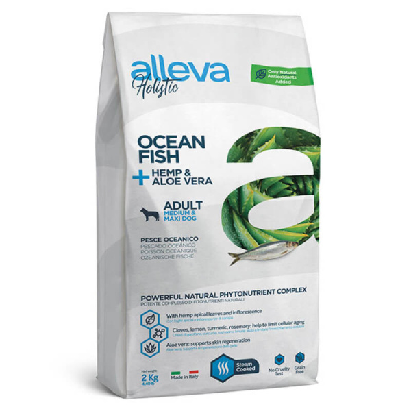 Питание для собак Alleva Holistic Adult Medium/Maxi Ocean Fish