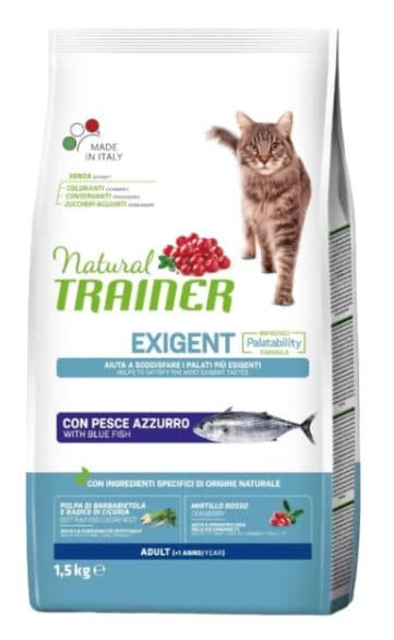 Рацион для привередливых кошек Trainer Natural Adult Exigent (океаническая рыба)