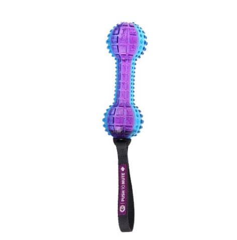 Игрушка для собак "GiGwi" "Гантеля с отключаемой пищалкой" (75332)
