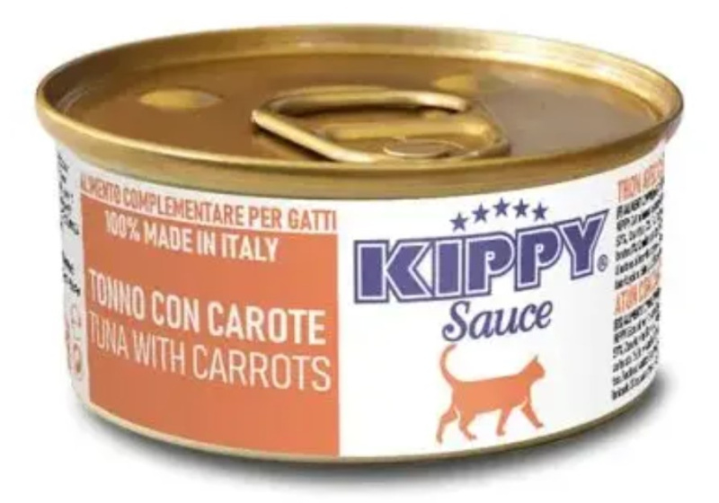 Консервы для кошек Kippy Sauce Adult Cat (тунец, морковь)