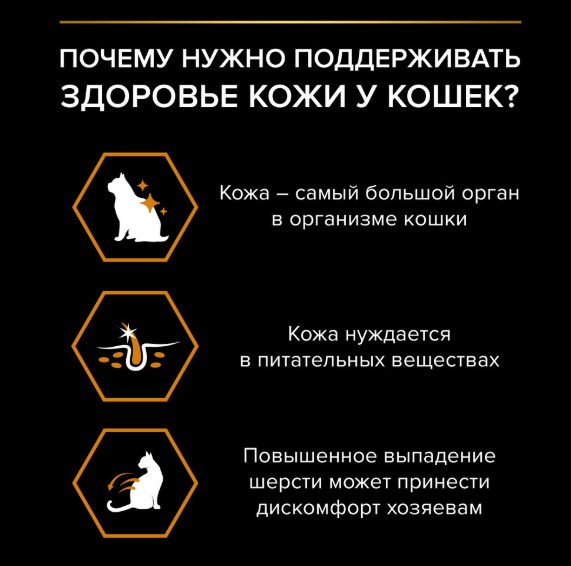 Сухой корм для кошек Pro Plan DERMA CARE Adult (лосось)